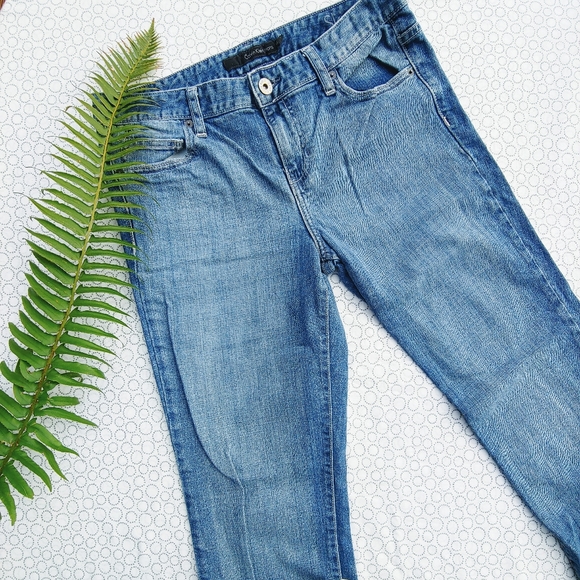 NWOT Calvin Klein Boyfriend Skinny Jeans 10P - Picture 2 of 7